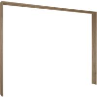 Passpartoutrahmen Tempo Eiche San Remo Dekor - Eiche San Remo, KONVENTIONELL, Holzwerkstoff (276/230/17cm) - Carryhome