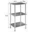 Regal Glare - Edelstahlfarben/Braun, MODERN, Glas/Metall (40/70/30cm) Regal Glare - Edelstahlfarben/Braun, MODERN, Glas/Metall (40/70/30cm)