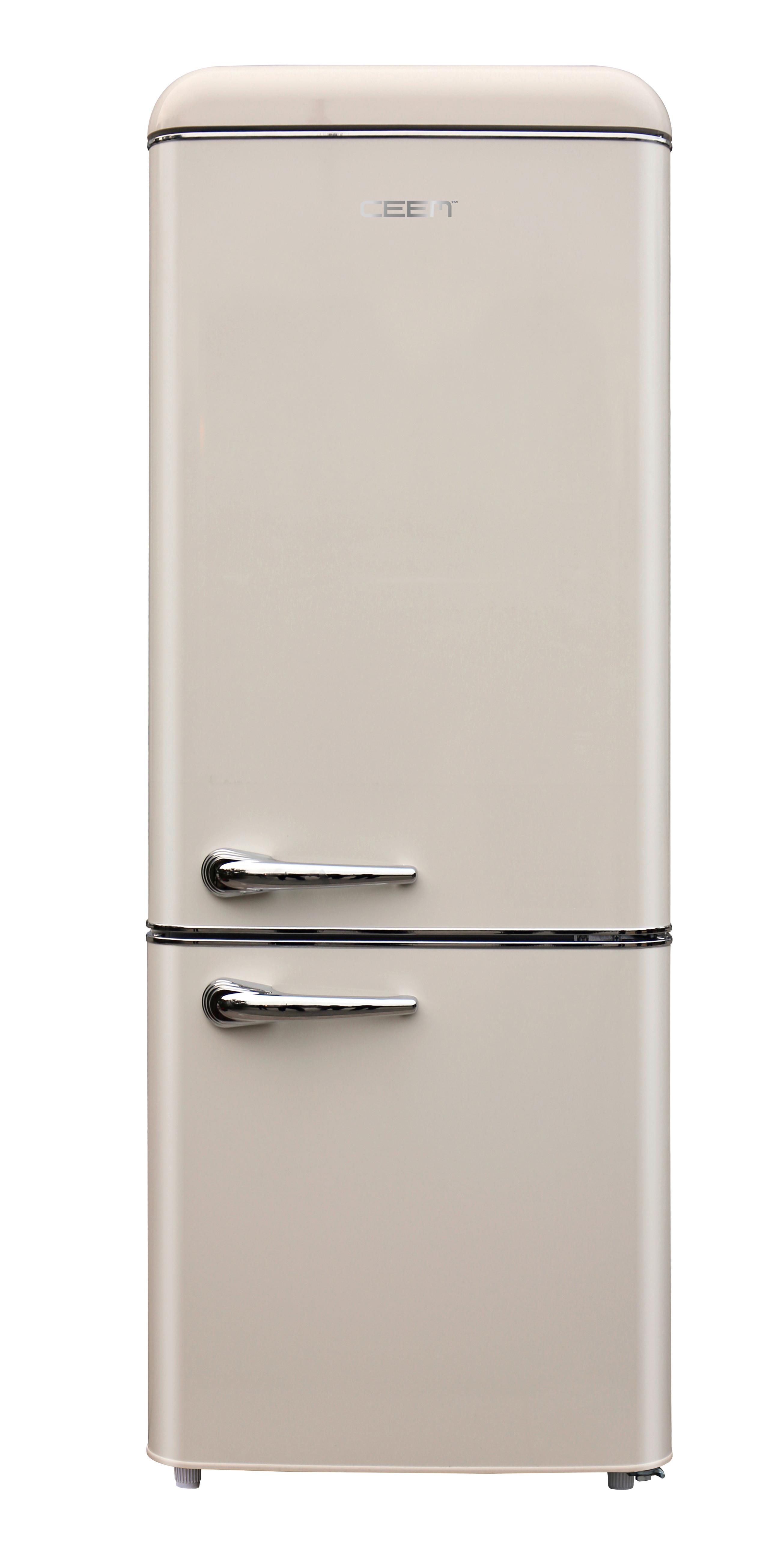 Kühl-Gefrier-Kombination Ceem BFr 205 - Creme, Basics, Metall (54,5/149,5/58cm) - CEEM