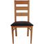 Stuhl Orlando - Eichefarben/Schwarz, KONVENTIONELL, Holz (45/97/51cm) Stuhl Orlando - Eichefarben/Schwarz, KONVENTIONELL, Holz (45/97/51cm)