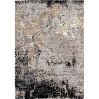 Vintage-Teppich Timeline Hellgrau 65x130 cm - Hellgrau, Design, Textil (65/130cm) - Novel
