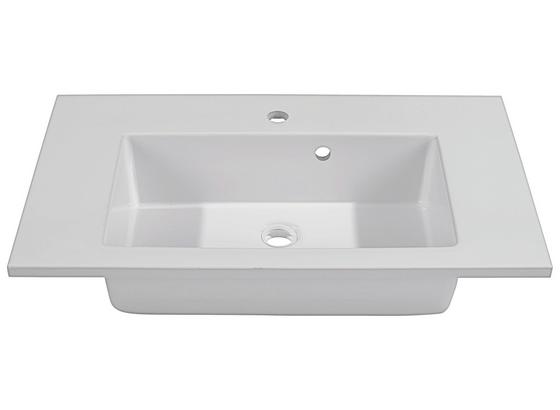 Umývadlo Denia - biela, Moderný (75/16/46cm) Umývadlo Denia - biela, Moderný (75/16/46cm)