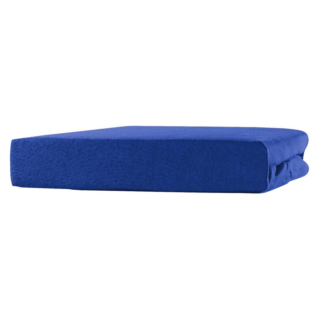 Spannleintuch Tamara Blau 90-100x200 cm Jersey