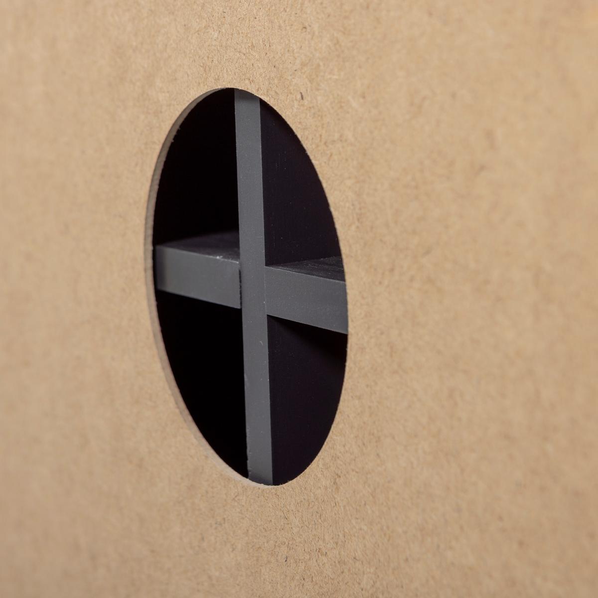 LOWBOARD Gunnar Schwarz B: 154cm - Schwarz, Design, Holz (154/56/44cm) - Livetastic