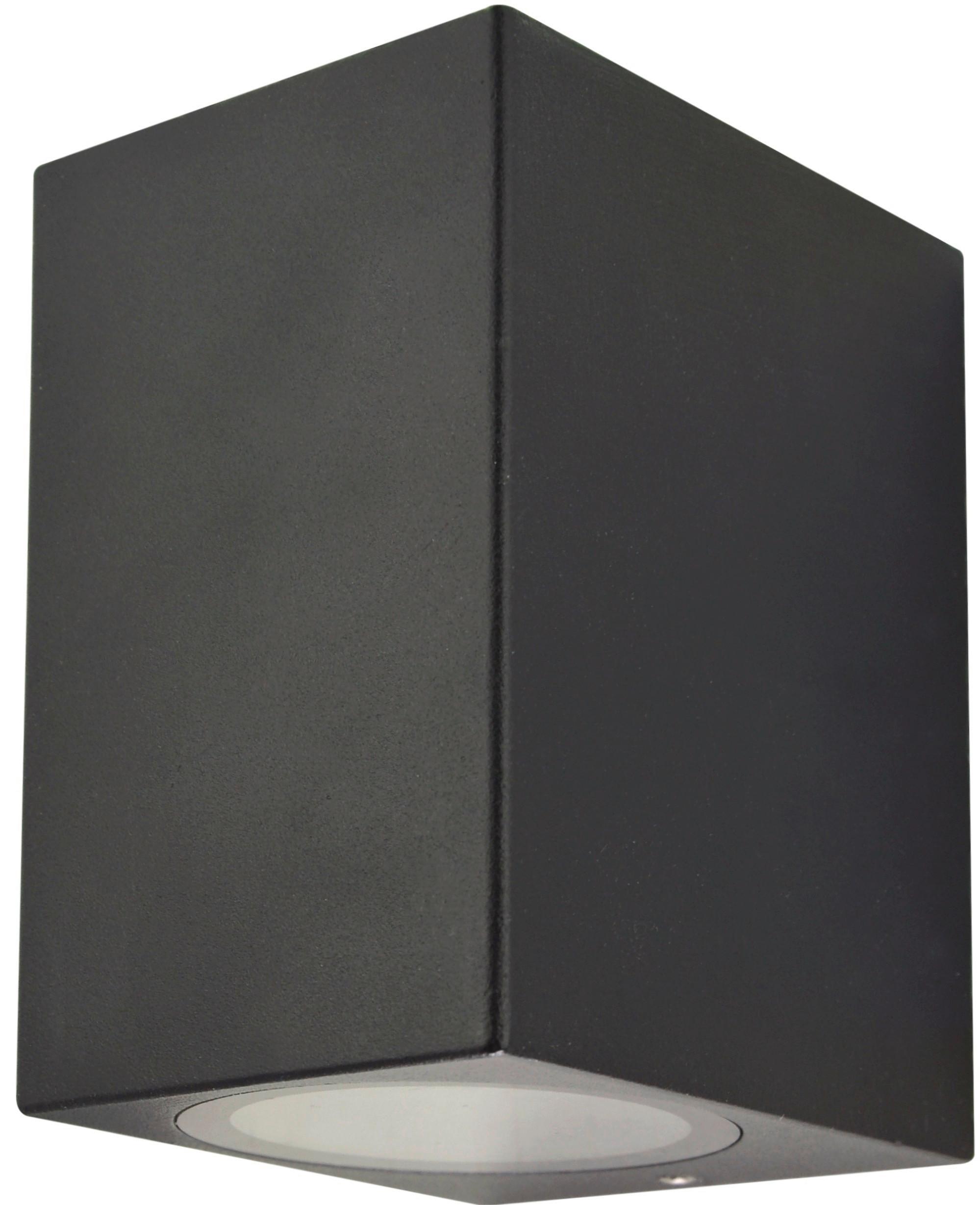 Außenwandleuchte 2528000131696 Aster - Anthrazit, KONVENTIONELL, Glas/Metall (10/6,8/7,8cm)