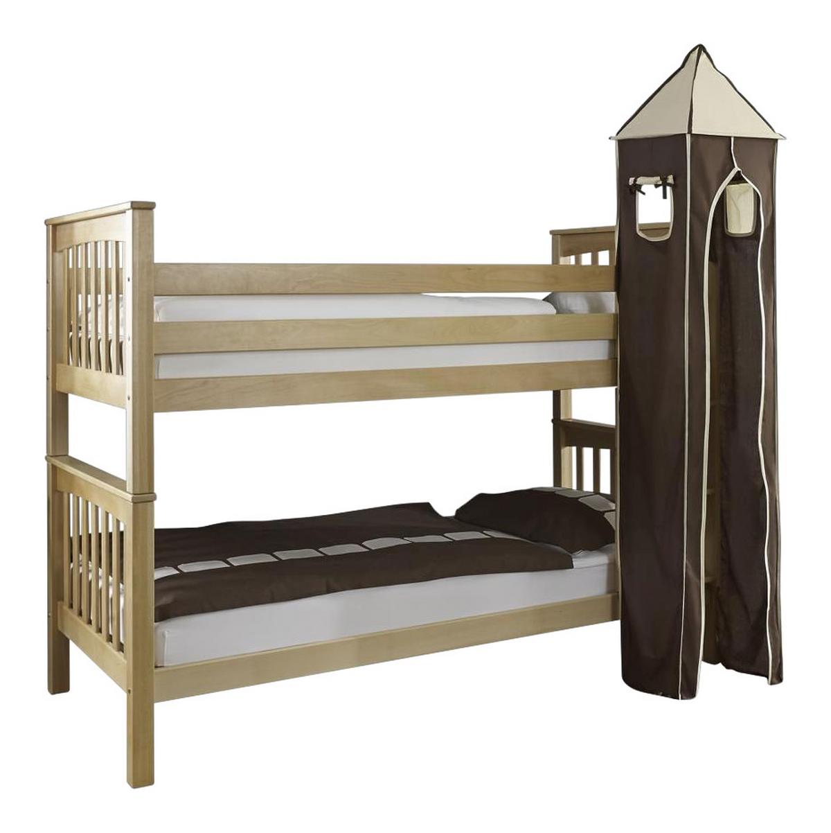 Turmset Braun/Beige H: 235 cm 2-teilig - Beige/Braun, Design, Textil (40/235/40cm) - MID.YOU