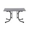Gartentisch Klappbar Metall/Holzwerkstoff L 120 cm - Anthrazit, KONVENTIONELL, Holzwerkstoff/Kunststoff (120/80/71cm) - Siena Garden