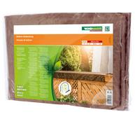 Abdeckplane Balkon-Abdeckung 0,8x5m, - Braun, Basics, Kunststoff (80/500cm) - Windhager