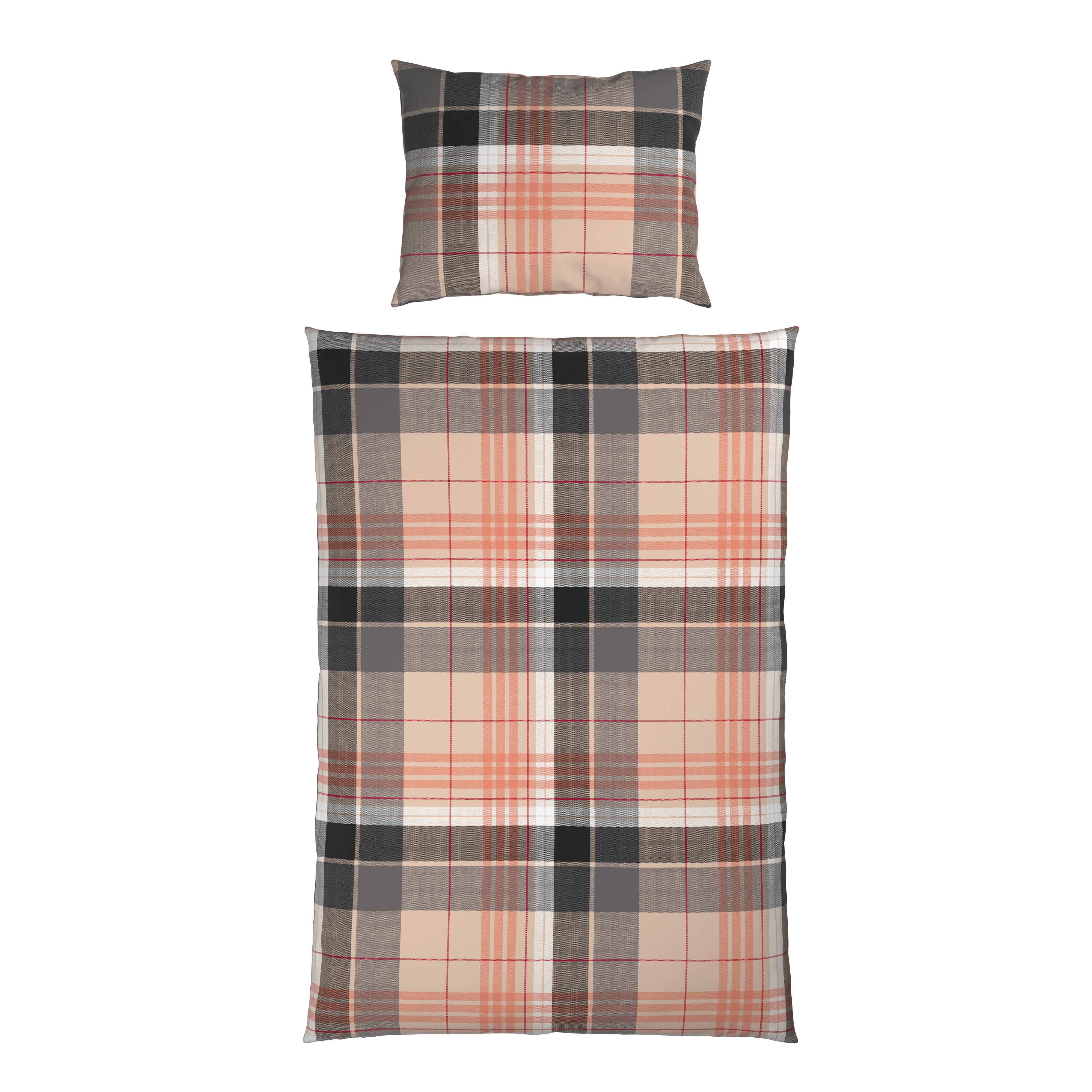 Ágyneműhuzat-garnitúra Yasmin - barna, Modern, textil - Luca Bessoni