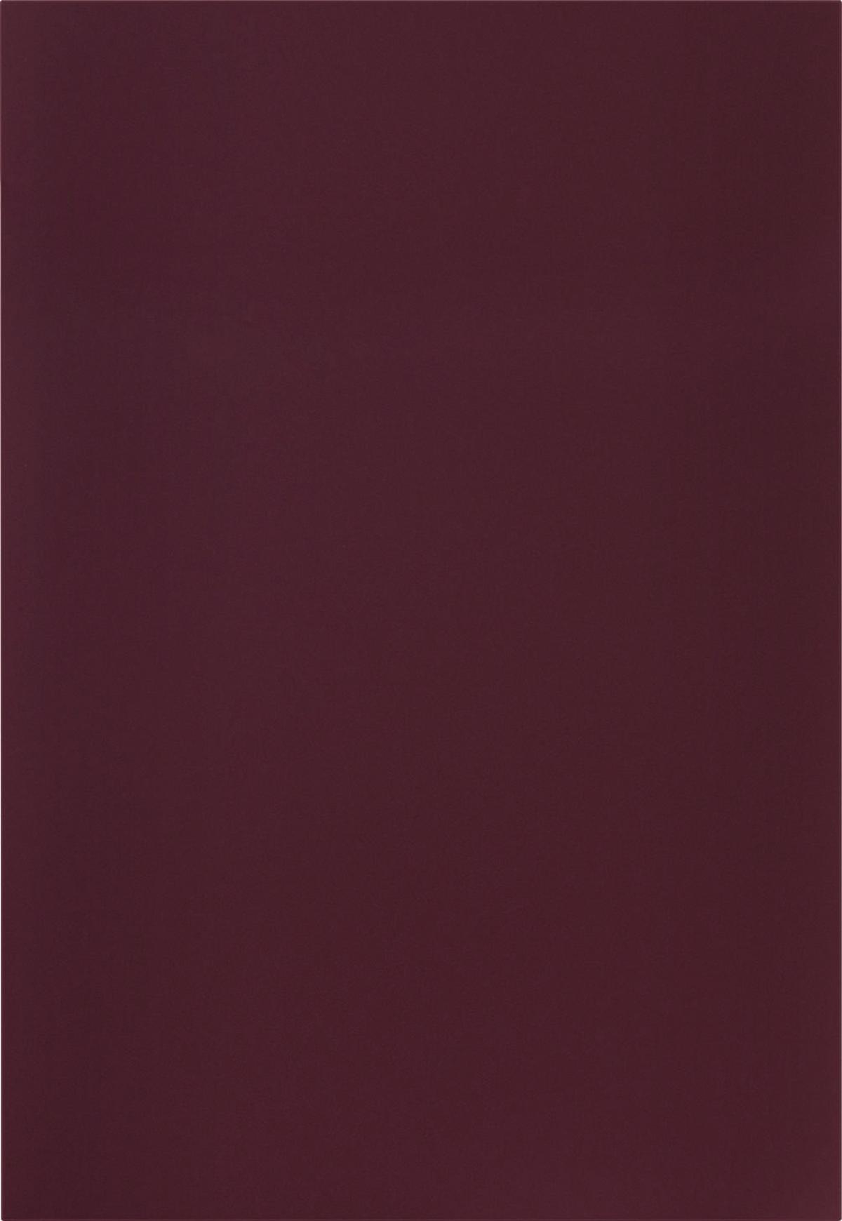 Front: Rostrot Ultramatt Front Eastbourne - Rot, MODERN - Vertico