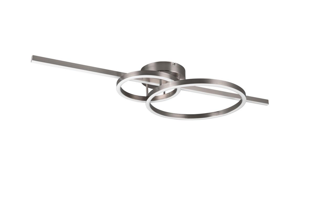 Led-deckenleuchte 643010307 Montilla - Nickelfarben, Basics, Metall (100/12,5/40cm) - Trio Leuchten