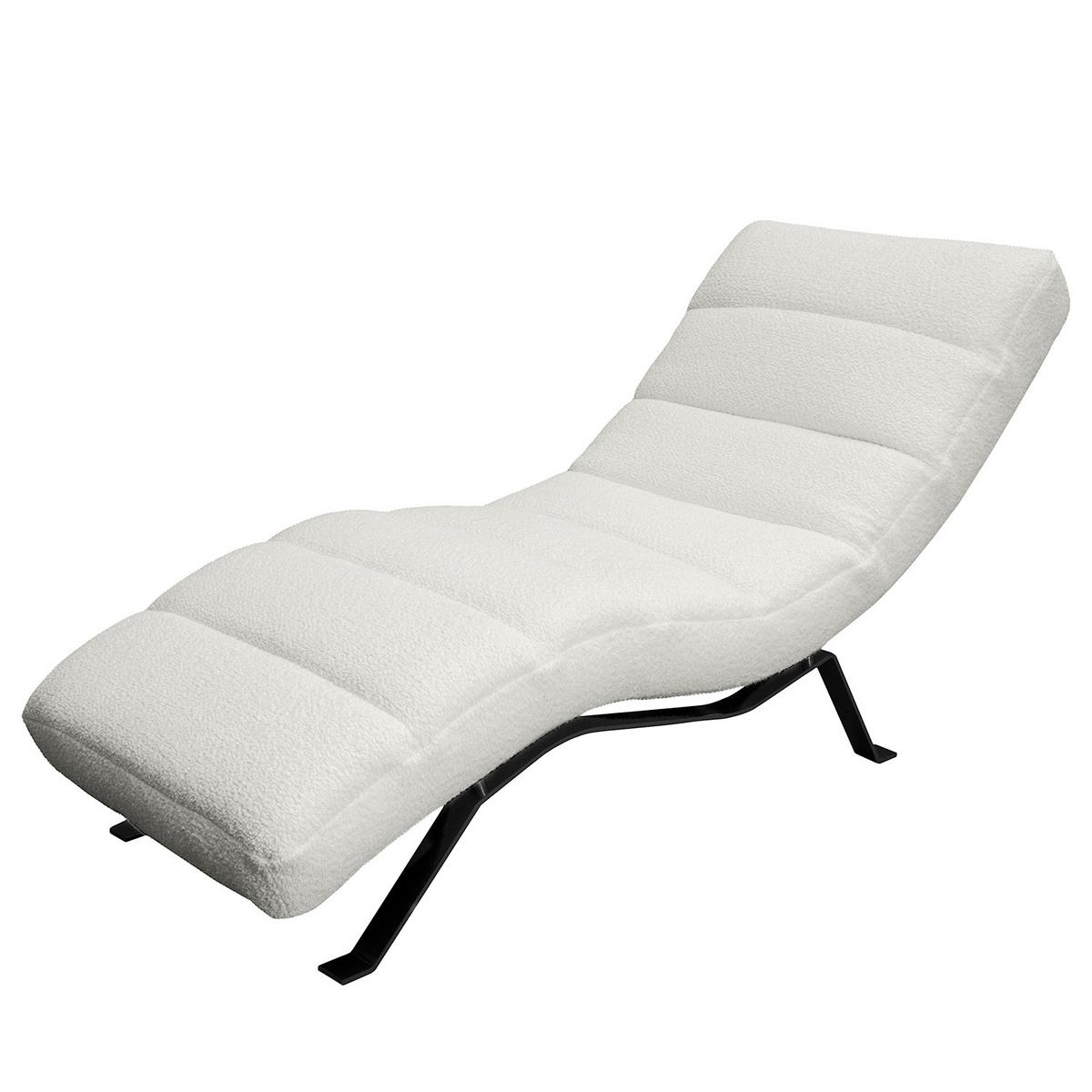 Relaxliege Swing Black Hellgrau B: 65 Cm - Hellgrau/Schwarz, Design, Textil (65/65-95/171cm) - Livetastic