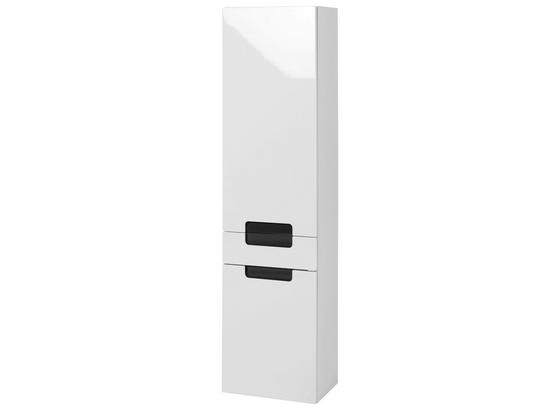 Hochschrank Siena 40cm Weiß/hglz Anthrazit - Anthrazit/Weiß, MODERN, Holzwerkstoff (40/154/27cm) Hochschrank Siena 40cm Weiß/hglz Anthrazit - Anthrazit/Weiß, MODERN, Holzwerkstoff (40/154/27cm)