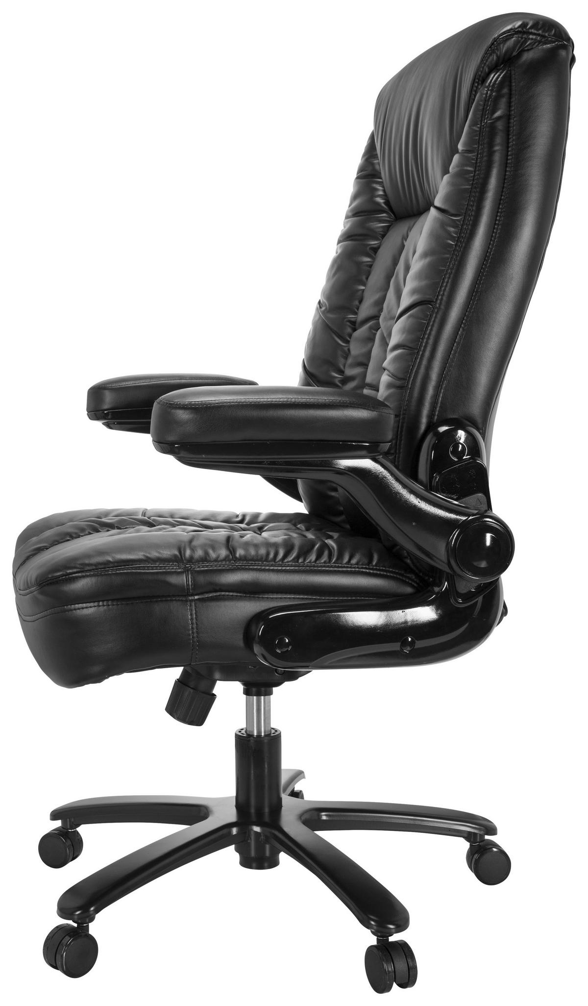 Chefsessel Instructor Iii Schwarz - Schwarz, MODERN, Kunststoff/Textil (85/122/82cm) - MID.YOU