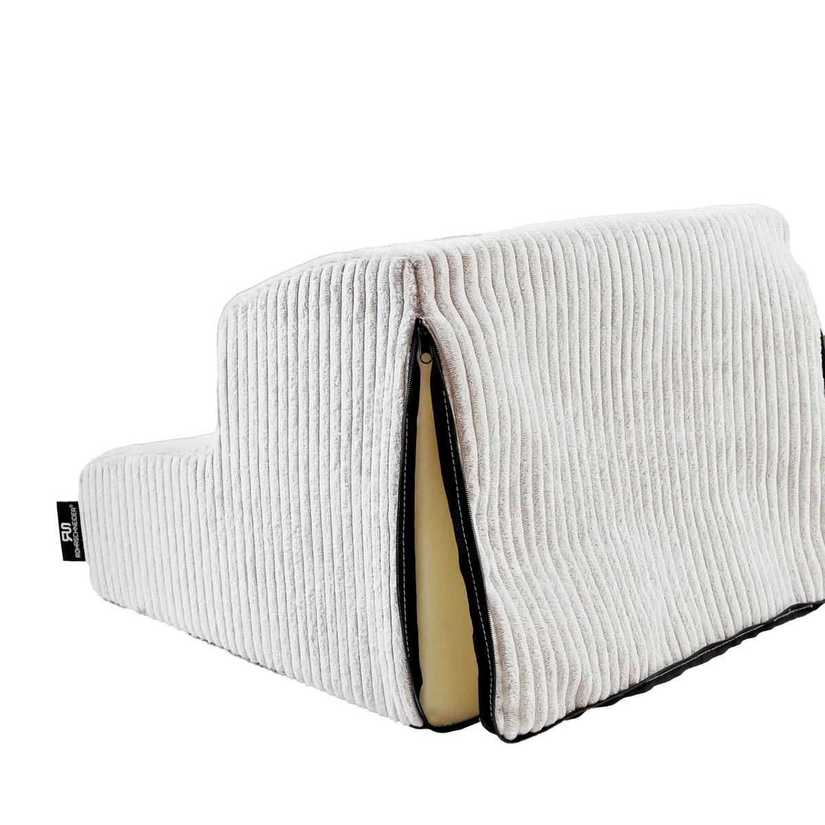 TIERTREPPE HUNDETREPPE BEIGE - Beige, Basics, Kunststoff/Textil (39/41/30cm)
