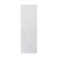 Läufer Vivica Weiß, 80x250 cm - Weiß, KONVENTIONELL, Textil (80/250cm)