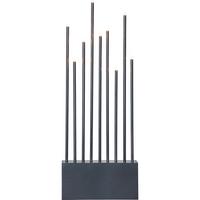 LED-Kerze 410955 Buzz - Anthrazit, Basics, Holz/Metall (23/6/60cm) - Eglo