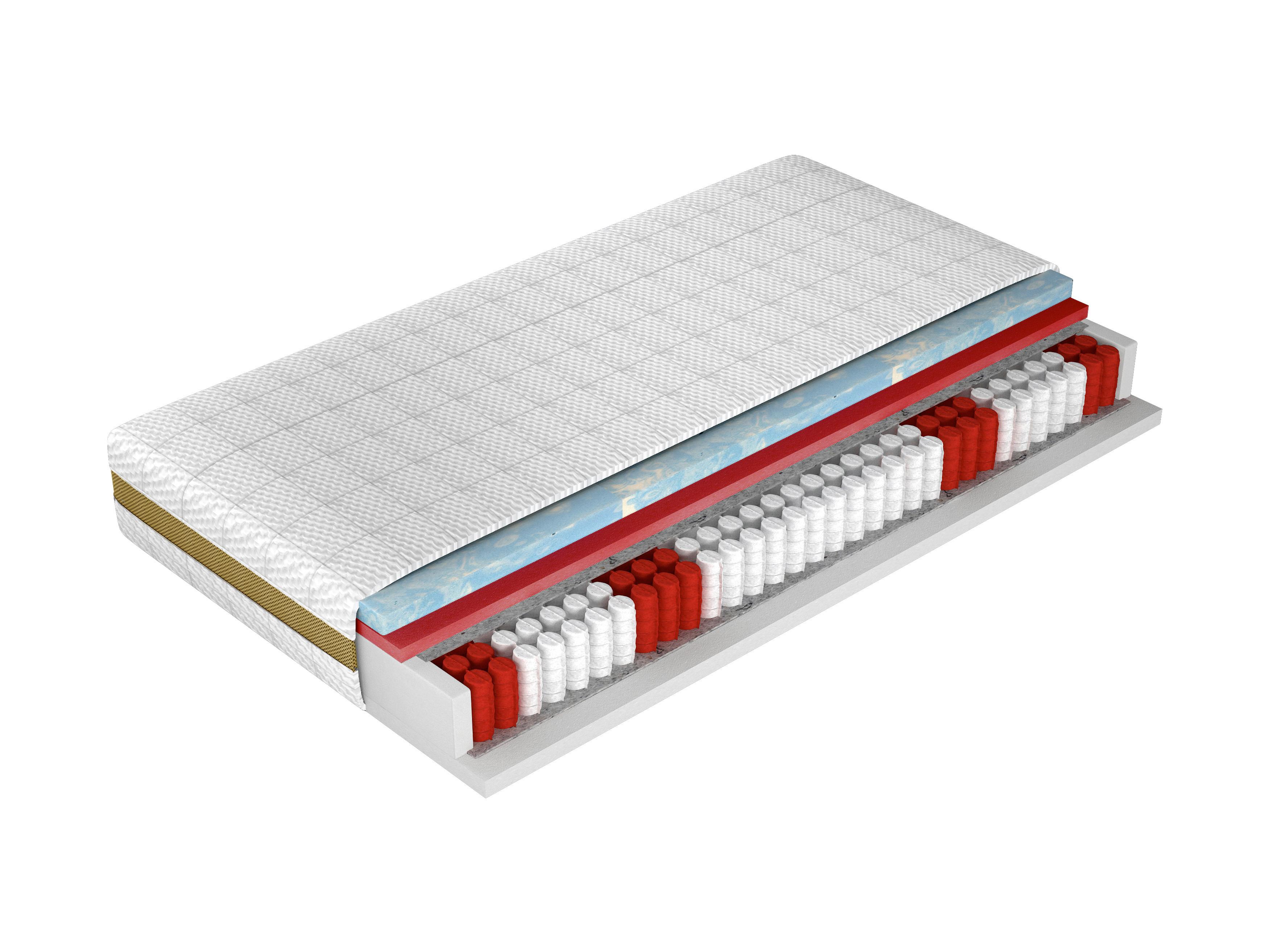 Taschenfederkernmatratze Magic Ragone 120x200 Cm H2 H: 26 Cm