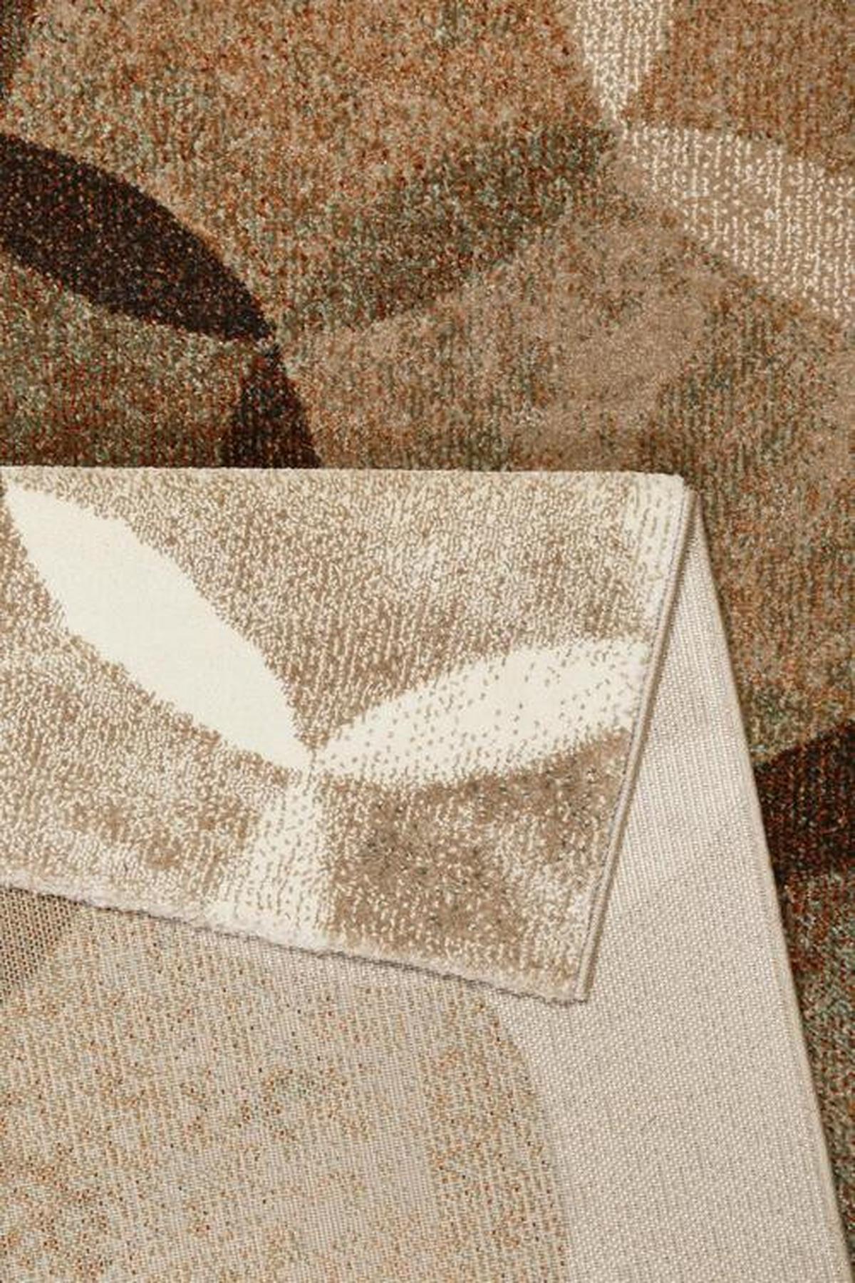 Webteppich Beige/braun Graphik Modernina 80x150 Cm - Rotbraun/Beige, Design, Textil (80/150cm) - Esprit