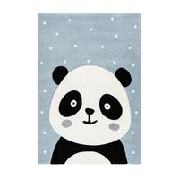 Kinderteppich Pandabär Blau Madura 80x150 cm - Blau, Trend, Kunststoff (80/150cm) - Kayoom