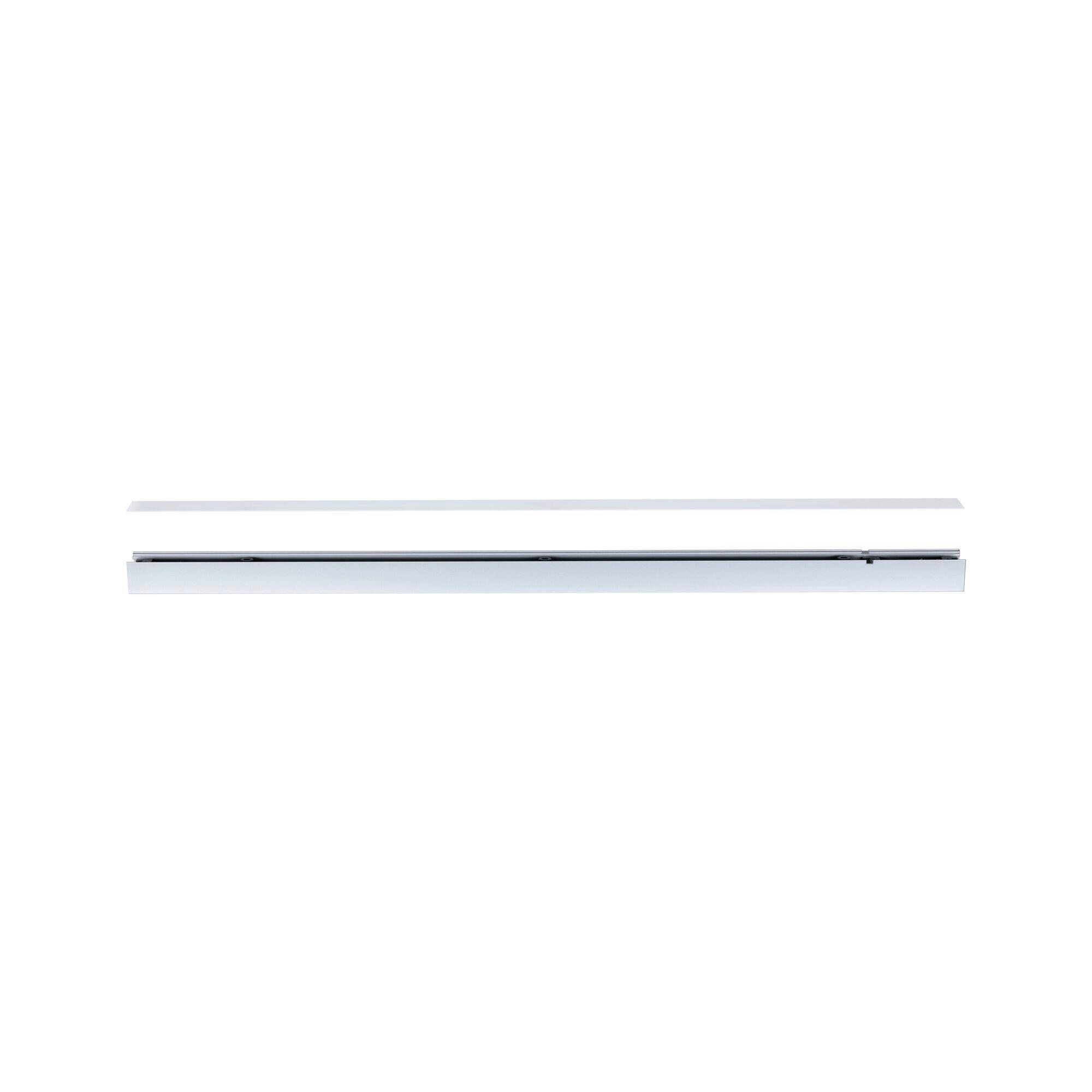 Schienensystem-abdeckschiene Linion Chromfarben B: 3,6 Cm - Chromfarben, Basics, Kunststoff (100/3,6/0,1cm) - Paulmann