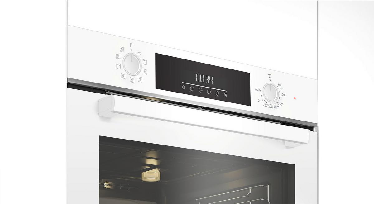 Backofen Bbim14300Wms - Design (59,4/59,5/56,7cm) - Beko