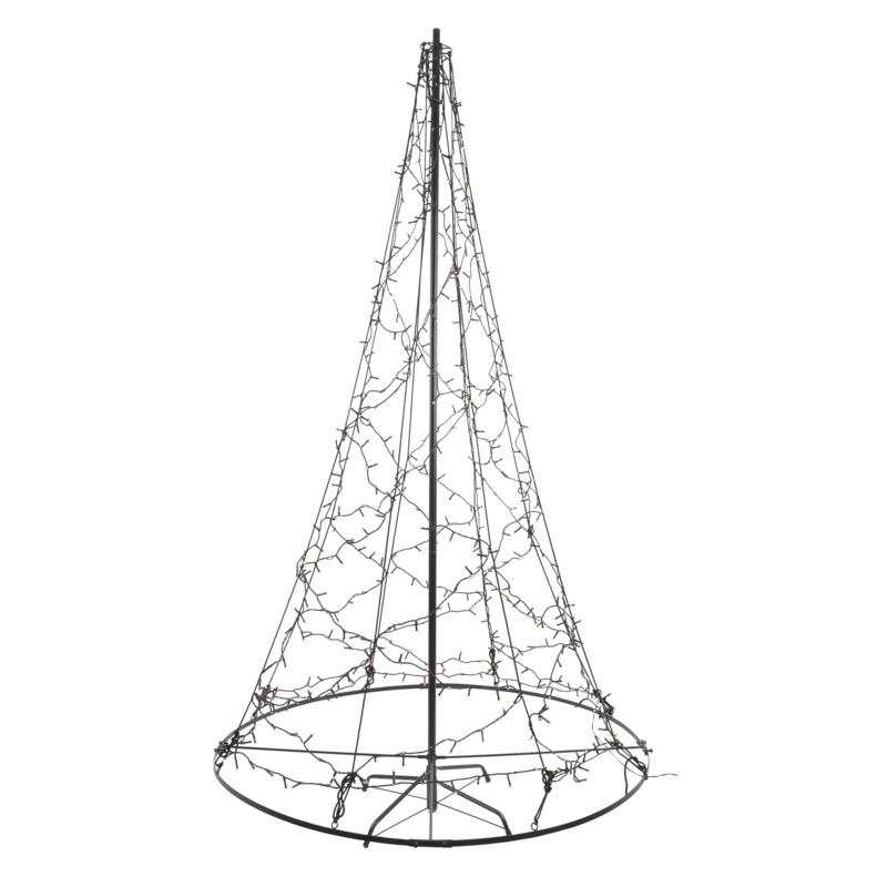 DEKORAČNÍ LED SVÍTIDLO 1550000189 - bílá/černá, Basics, kov/plast (180cm)