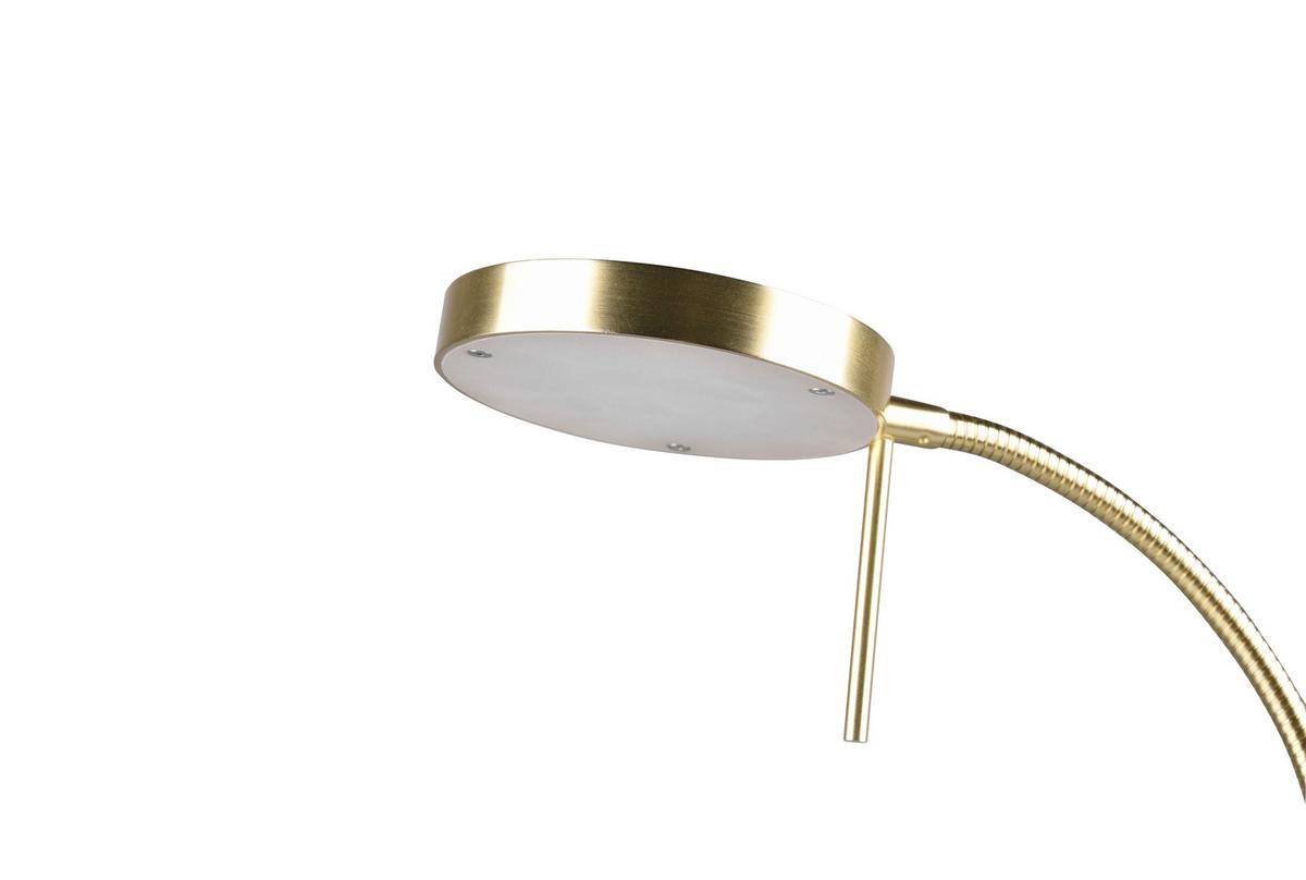 LED-Schreibtischlampe dimmbar Messingfarben 4-Fach Schaltbar - Basics (57/19/46cm) - Trio Leuchten