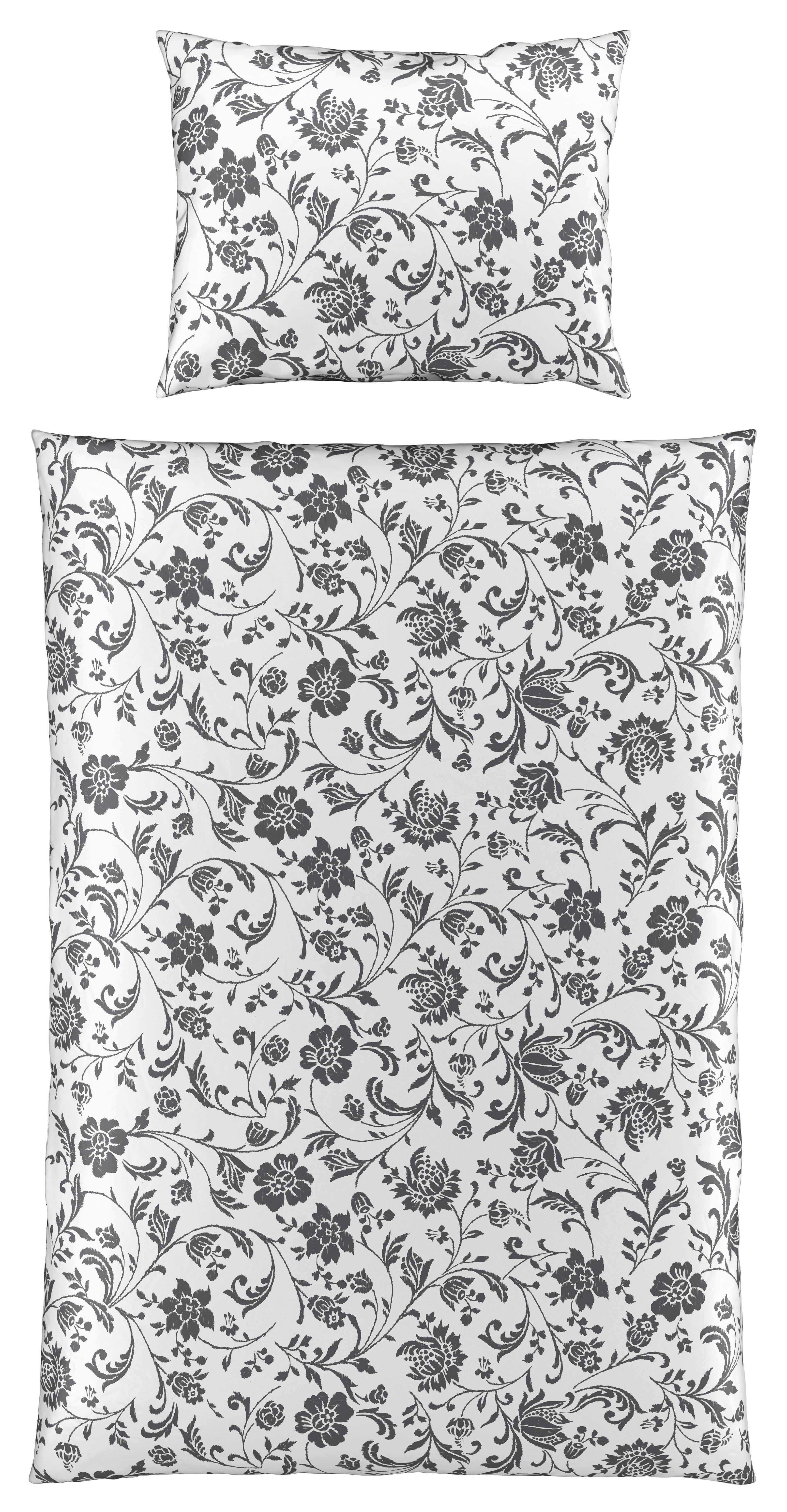 Ágyneműhuzat-garnitúra Juliana - fekete/fehér, Romantik / Landhaus, textil - James Wood