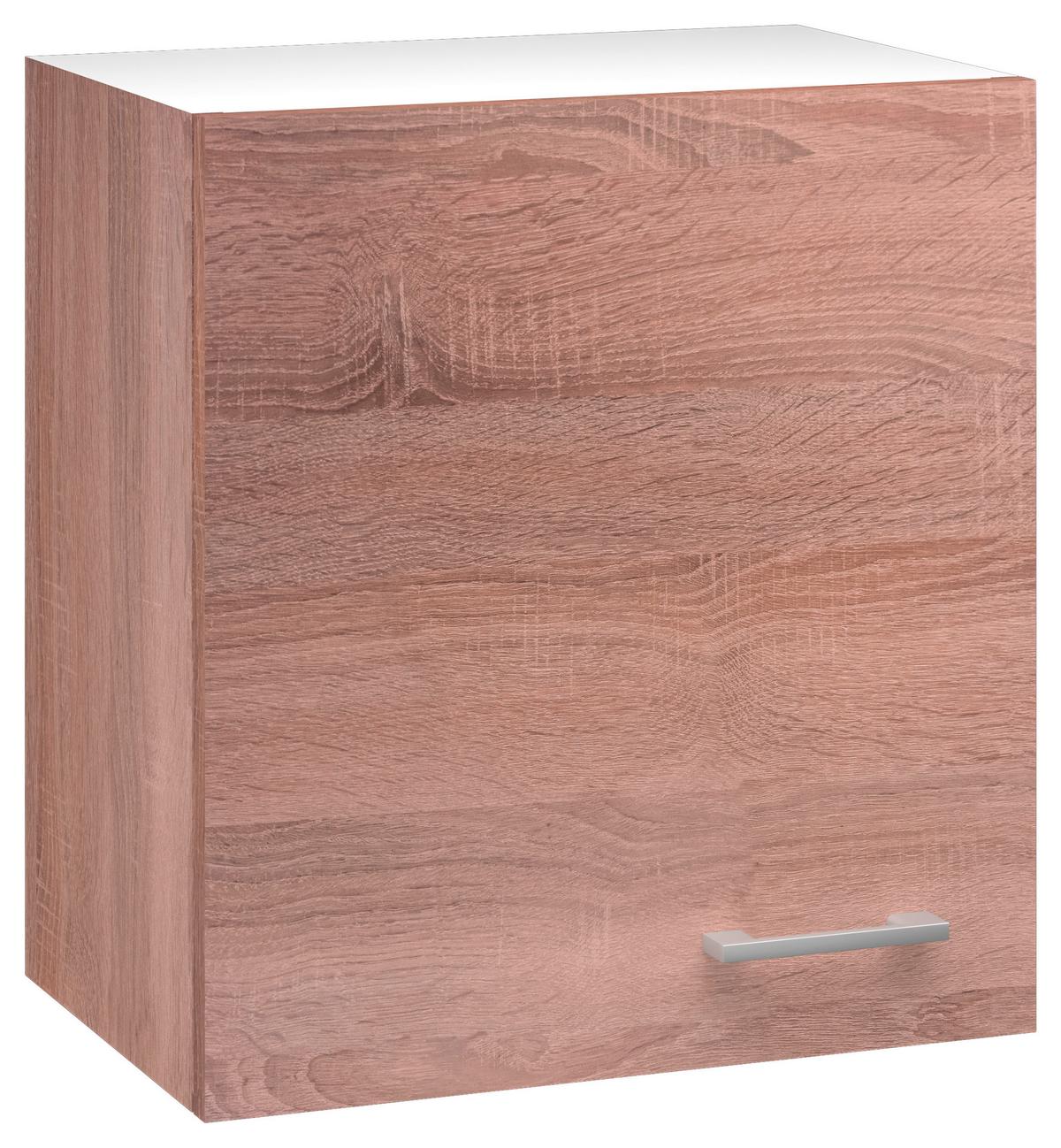 Konyha Felsőszekrény Samoa - Sonoma tölgy/fehér, Konventionell, faalapú anyag (50/54,8/32cm)