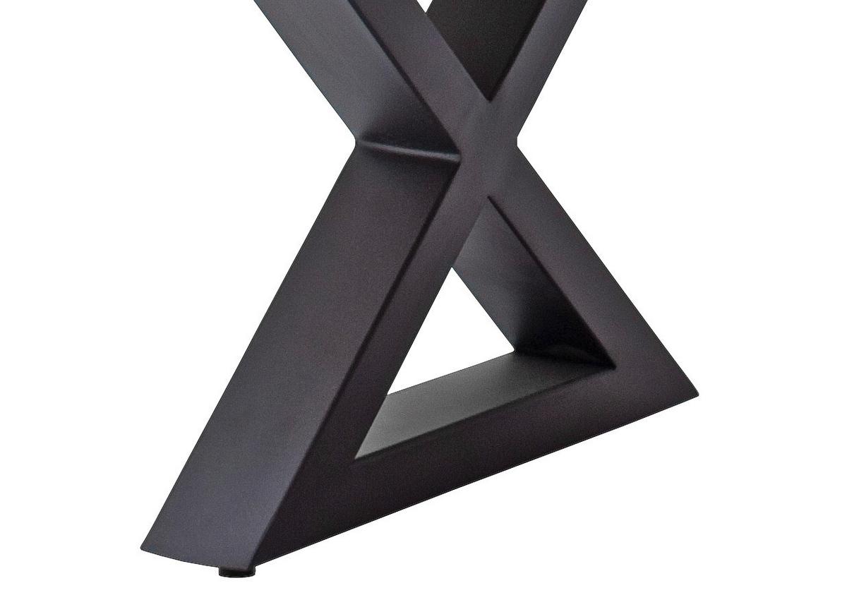 Couchtisch Holz Massiv Cartagena Grau/Anthrazit - Anthrazit/Grau, MODERN, Holz/Metall (110/45/70cm)