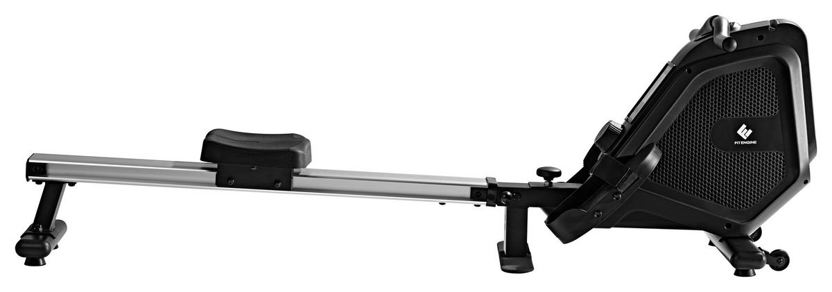 Rudergerät 09272 Fitengine Rudergerät - Schwarz, LIFESTYLE, Kunststoff/Metall (180/54/24,5cm)