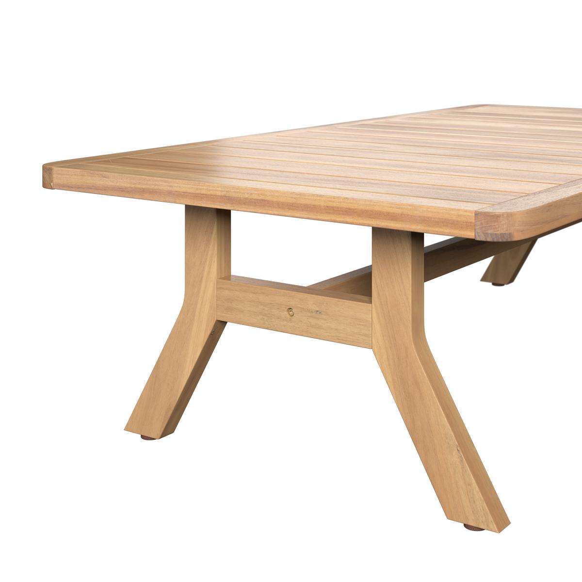 ZAHRADNÍ SADA SIMBA - barvy akácie, Natur, dřevo - Mömax