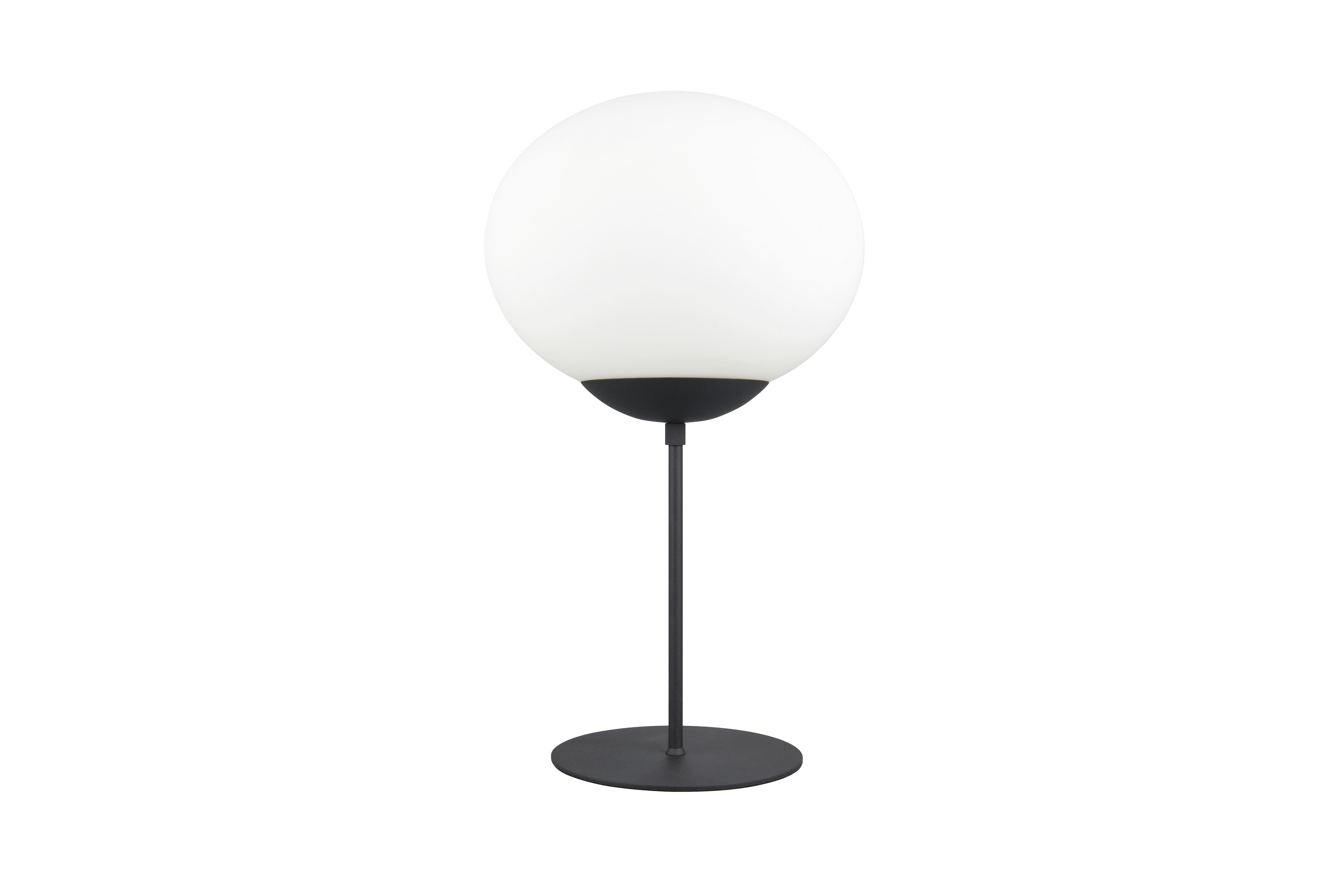 Tischleuchte 563100132 Fomento - Schwarz/Weiß, Basics, Glas/Metall (30/52cm) - Trio Leuchten
