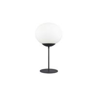 Tischleuchte 563100132 Fomento - Schwarz/Weiß, Basics, Glas/Metall (30/52cm) - Trio Leuchten