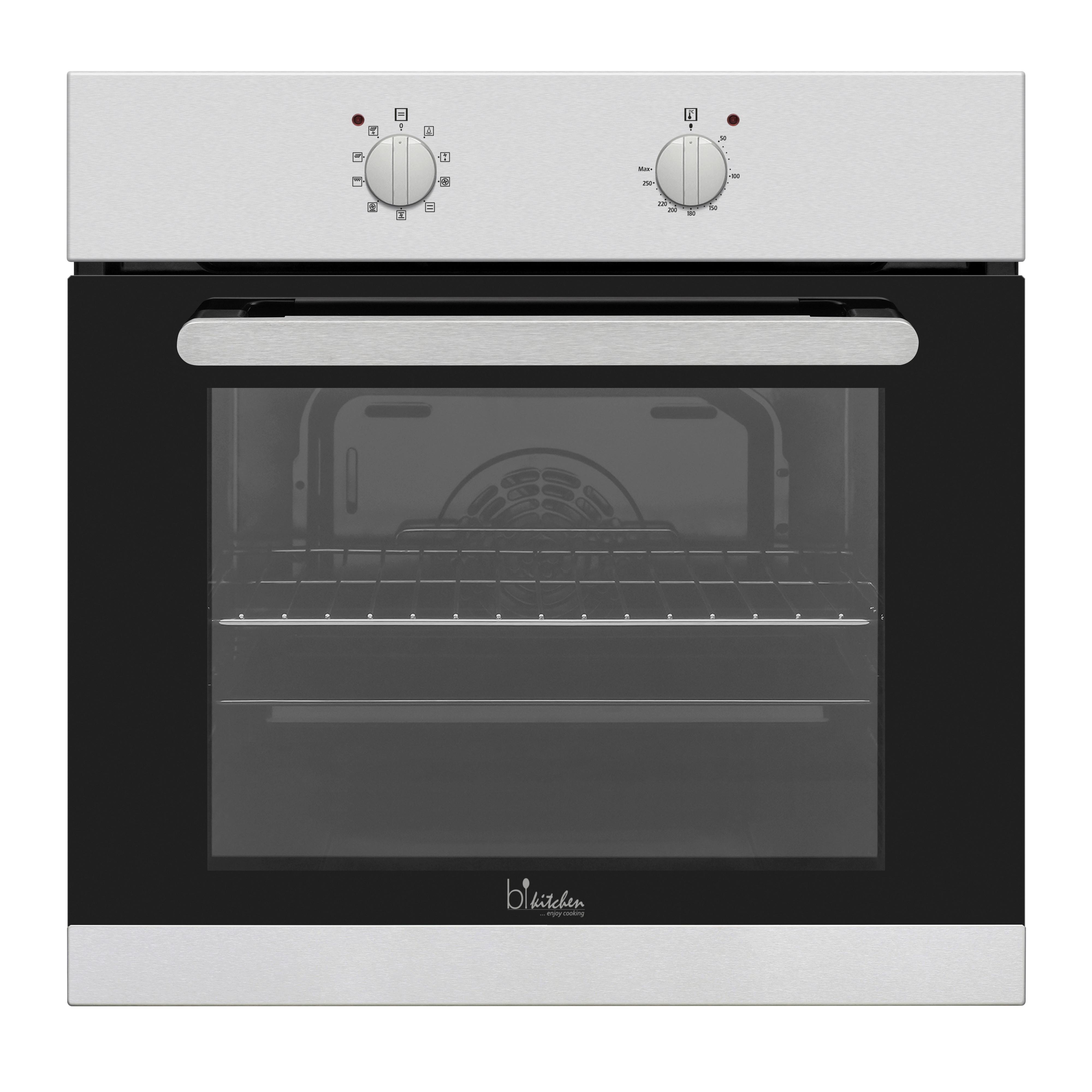 Einbaubackofen E-BO 72.1 Schwarz