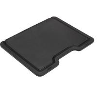 Schneidebrett Kunststoff Antibakteriell Lxb: 36,4x28 Cm - Schwarz, MODERN, Kunststoff (28/36,4cm)