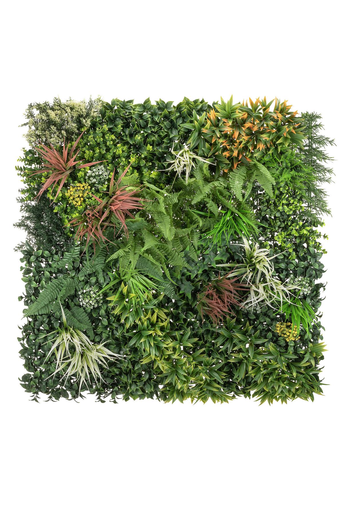 Dekogras Sabrina - Grün, KONVENTIONELL, Kunststoff (100/100cm) - Luca Bessoni