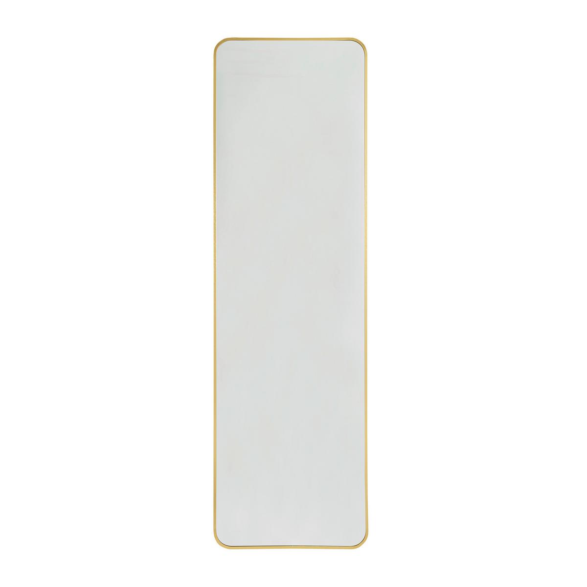 Standspiegel Goldfarben B: 50 cm - Goldfarben, Design, Glas/Metall (50/160/2cm) - Livetastic