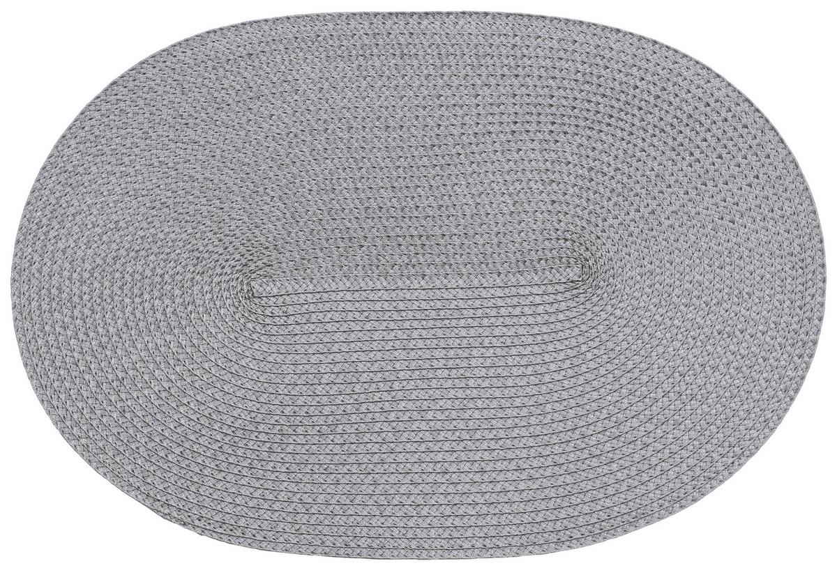 Étkezőalátét Martina - fekete/világoszöld, Konventionell, műanyag - Ondega