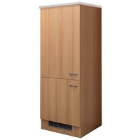 Geräteumbauschrank Nano Buchefarben B: 60 cm - Beige/Buchefarben, KONVENTIONELL, Holzwerkstoff (60/160,6/60cm) - FlexWell