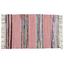 Vorleger Carla 60x90 cm - Petrol/Rosa, Textil (60/90cm) - Ombra