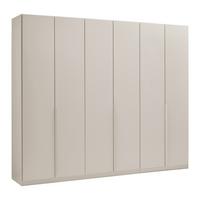 Skriňa s posuvnými dverami BRIONA, dekor šampanská - šampanská, Konventionell, kov/kompozitné drevo (271/229/54cm) - Premium Living