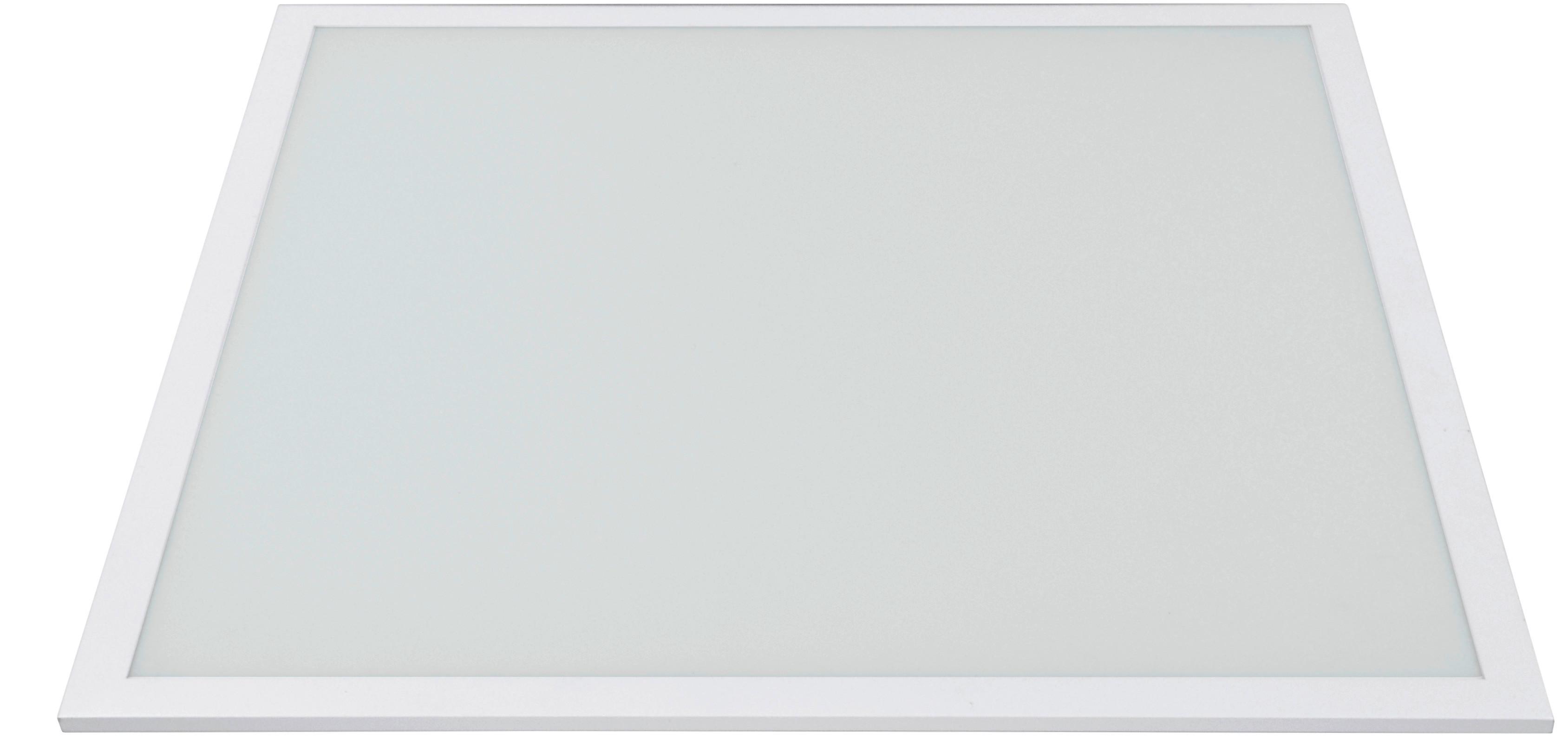 Led-deckenleuchte L: 62 Cm, Mit Farbtemperaturwechsler - Weiß, Basics, Kunststoff/Metall (62/62/5cm)