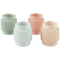 Windlicht Windlicht Gladys - Hellrosa/Beige, Basics, Glas (7,1/7,1/8cm)