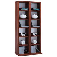 Cd Regal Milano 42 Cm Nuss Dekor - Nussbaumfarben, KONVENTIONELL, Holzwerkstoff (42/92/20cm) - MID.YOU