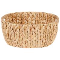 Korb Jonathan - Naturfarben, KONVENTIONELL, Naturmaterialien/Metall (35/30/15cm) - Luca Bessoni