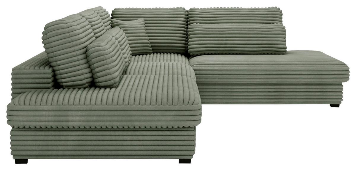 Sven Grün S: 332x244 Cm - Schwarz/Grün, Design, Textil (332/244cm) - Livetastic