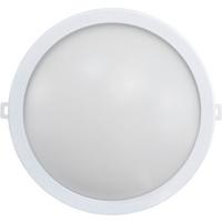 Led-wandleuchte 1-flammig, Für In- Und Outdoor - Weiß, Basics, Kunststoff (19/7,9cm)