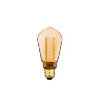 LED žárovka Arcli, E27, 4 Watt - jantarové barvy, Romantický / Rustikální, sklo (6,4/14cm) - Mömax